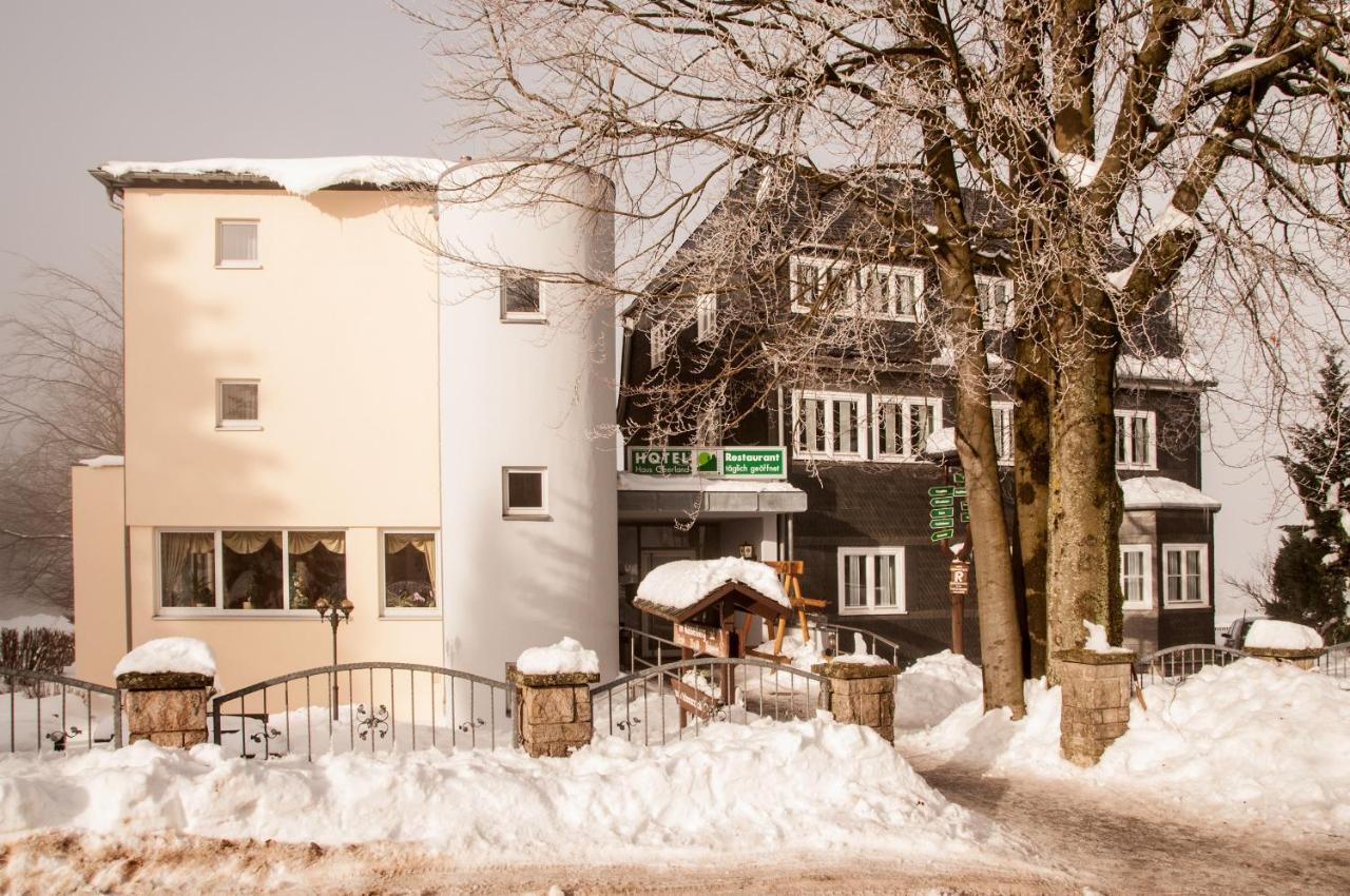 Hotel Haus Oberland Masserberg Exterior photo